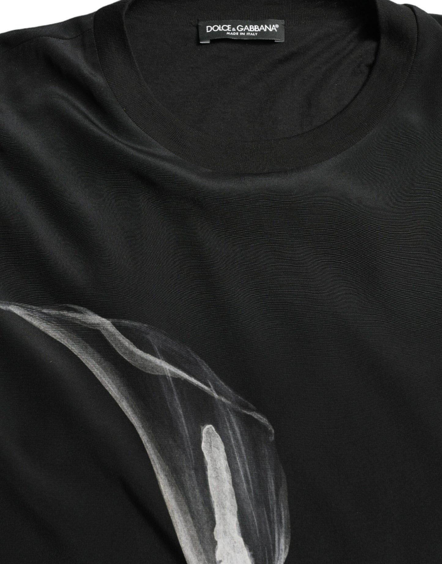 - Floral Silk Crew Neck Sweater