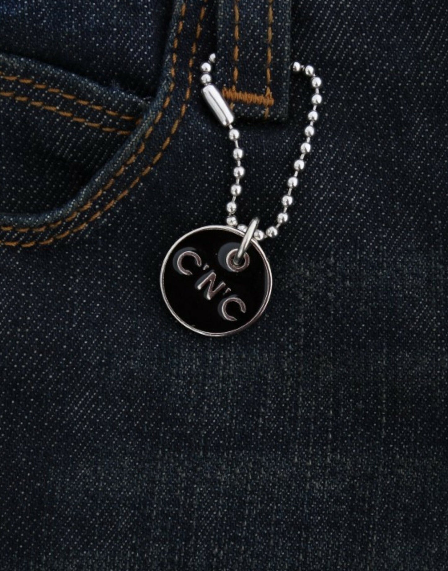- Chic Blue Slim Fit Denim Delight