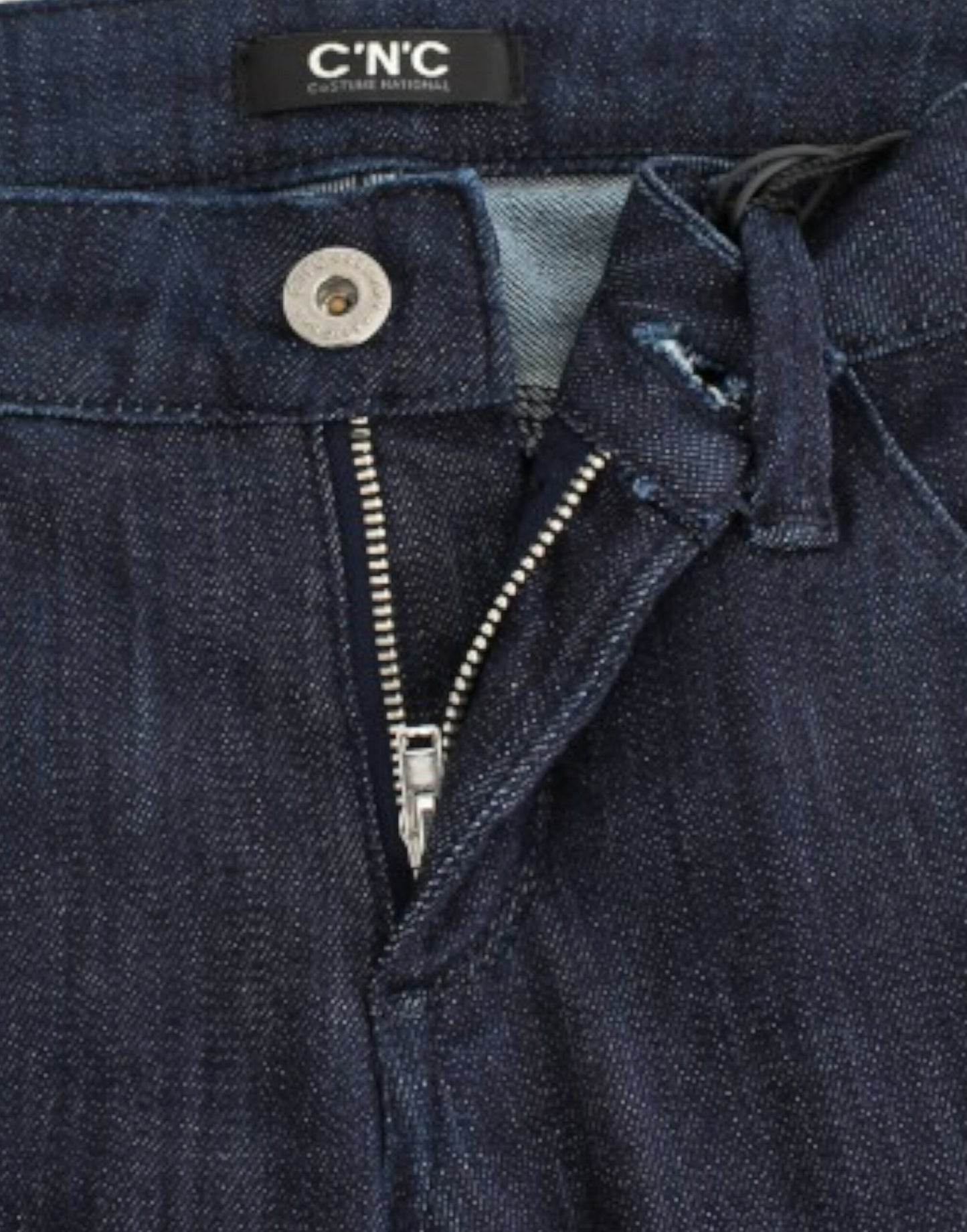 - Chic Dark Blue Skinny Leg Jeans