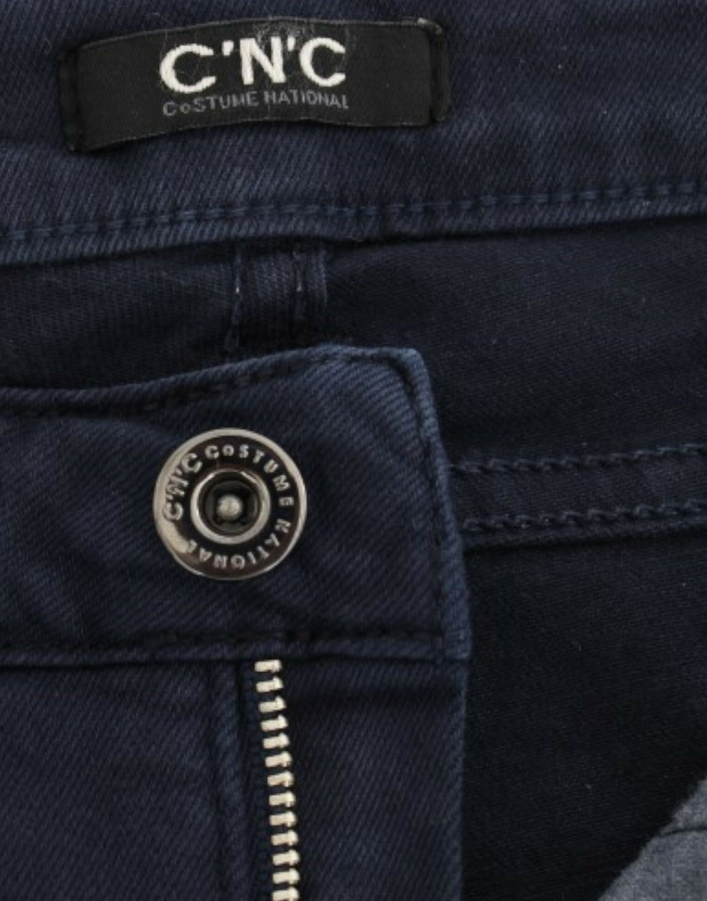 - Chic Blue Straight Leg Denim Delight