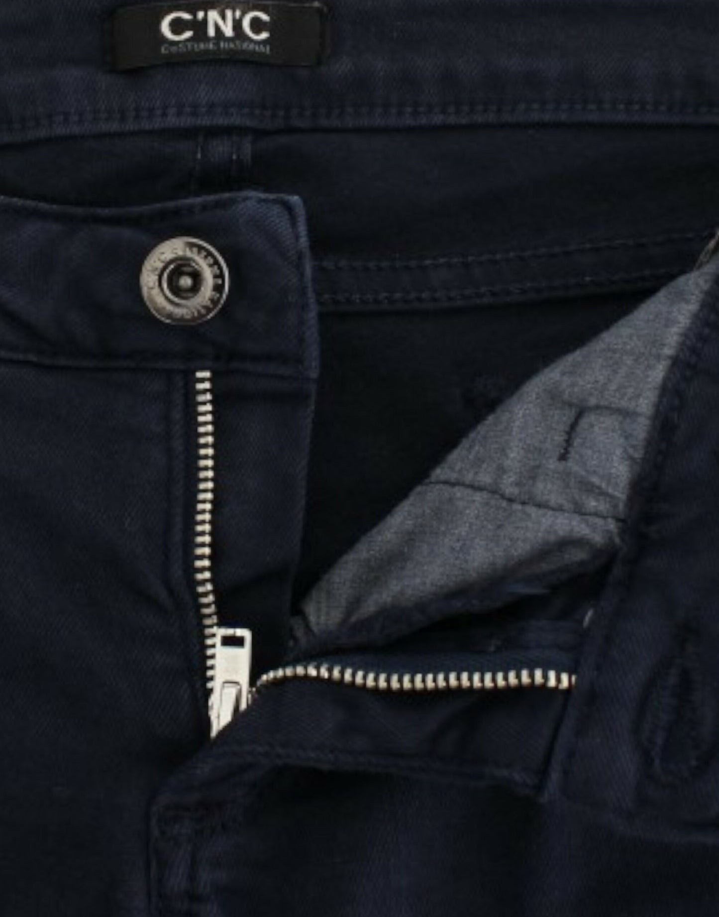 - Chic Blue Straight Leg Denim Delight
