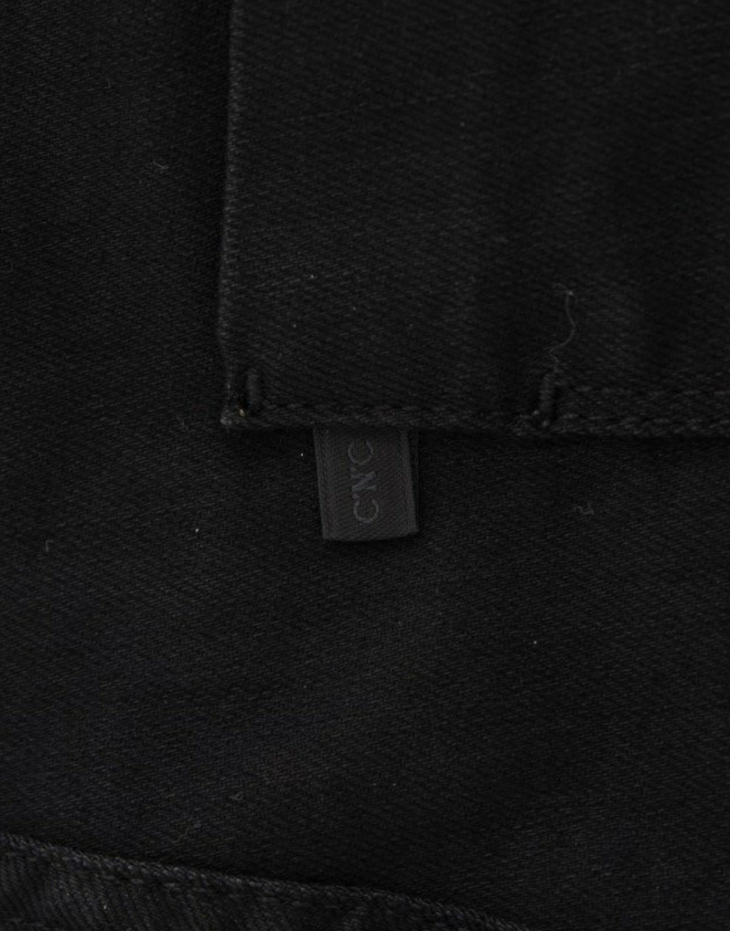 - Elegant Black Straight Leg Jeans