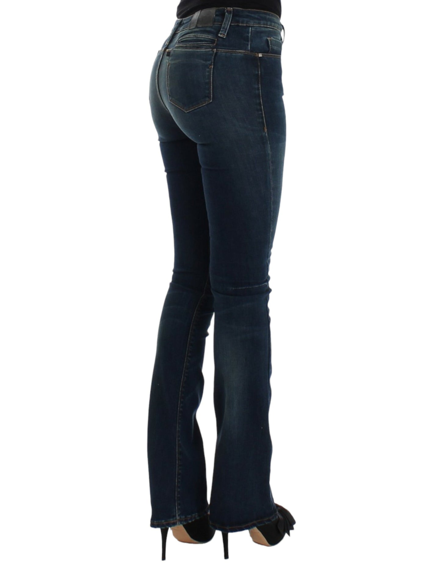 - Chic Blue Straight Leg Designer Jeans