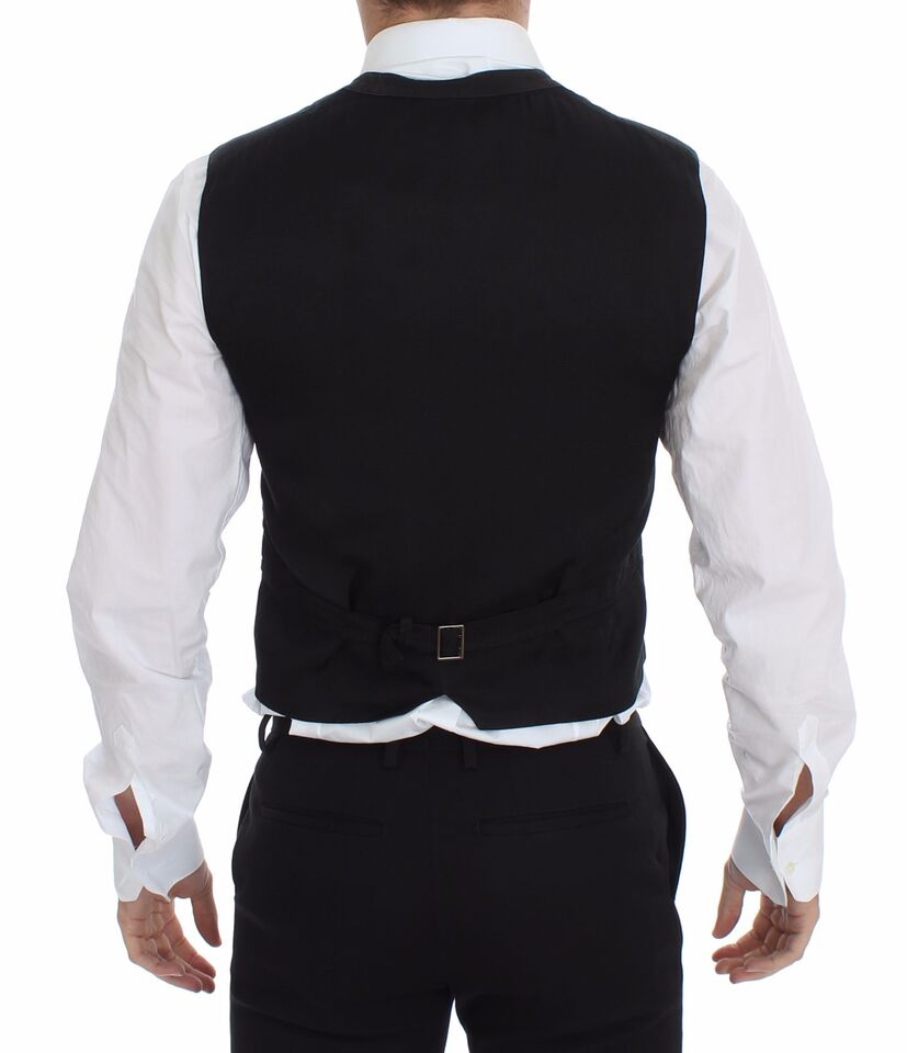 - Elegant Black Dress Vest