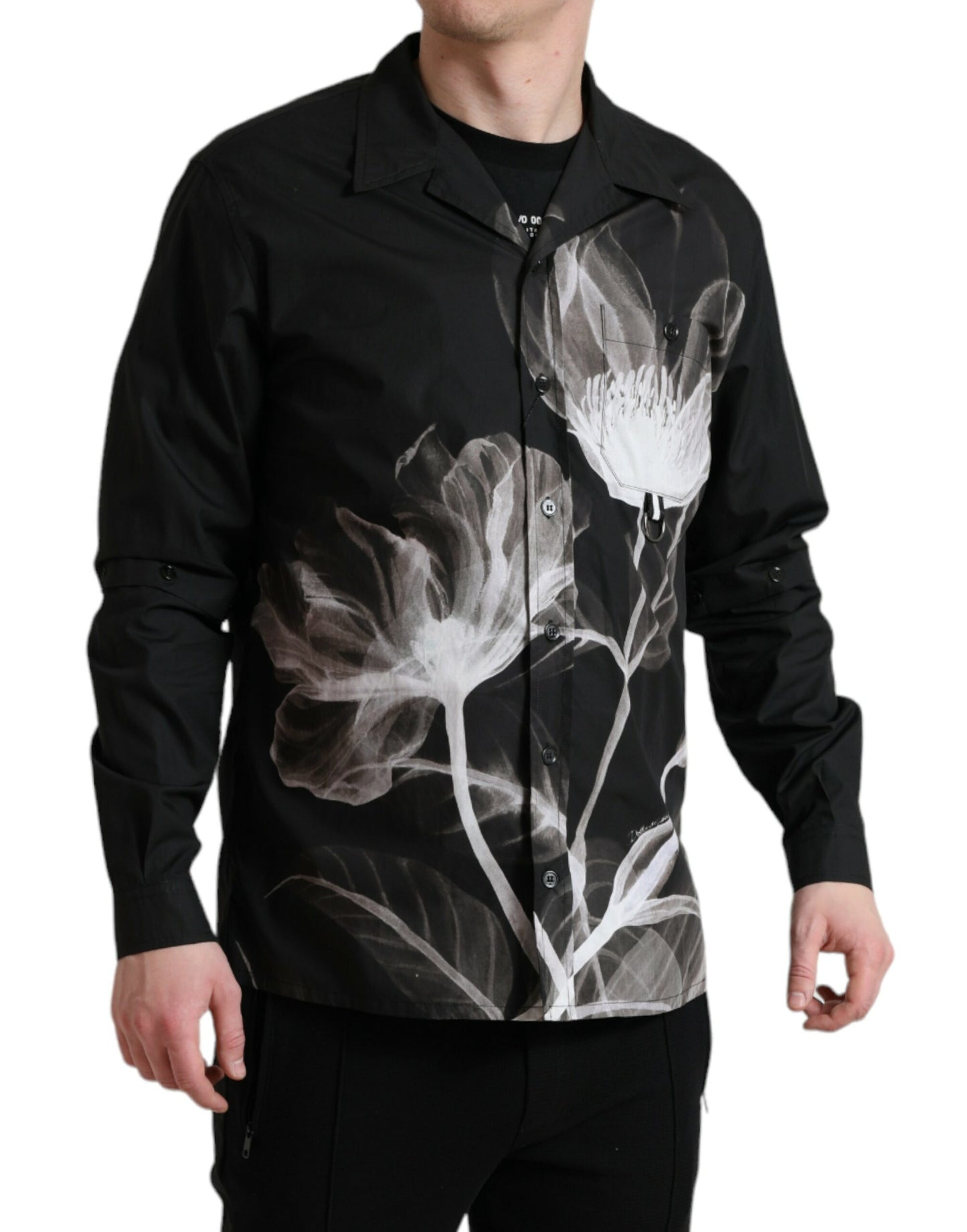 - Floral Elegance Button Down Shirt