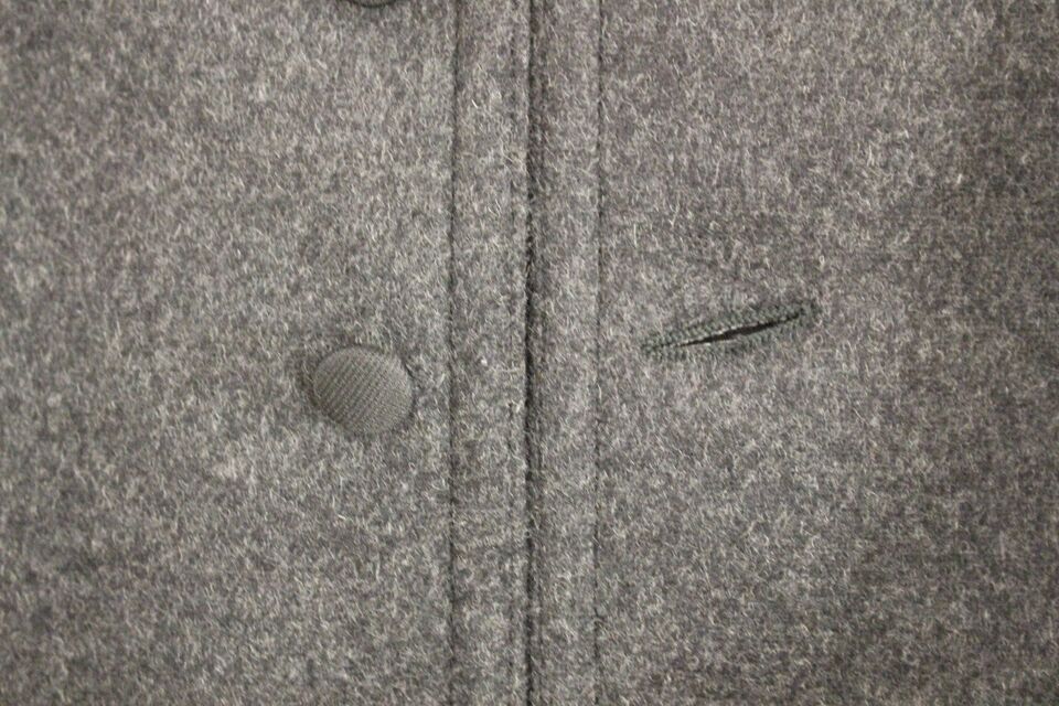 - Elegant Gray Wool Blend Dress Vest