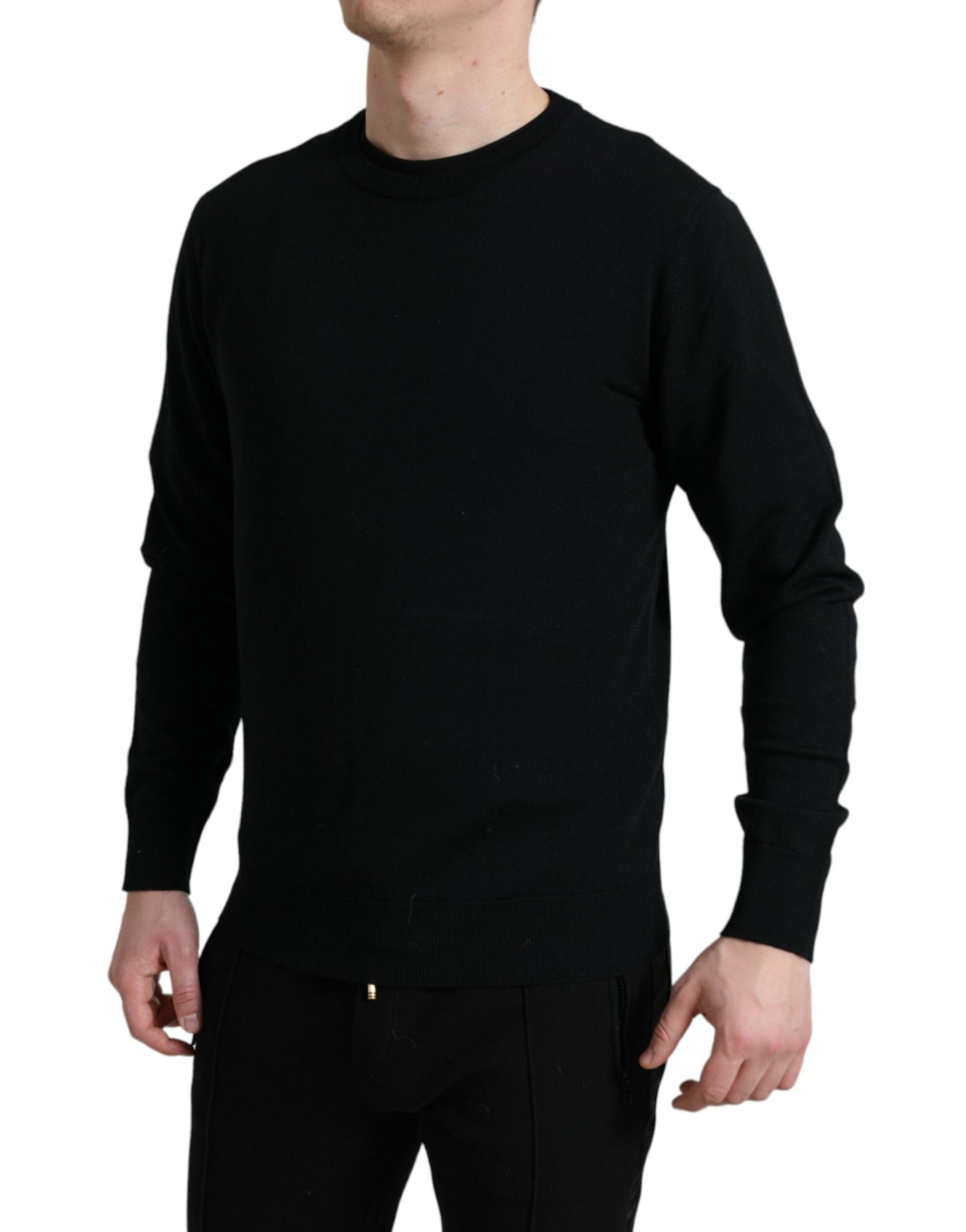- Stunning Black Wool Sweater