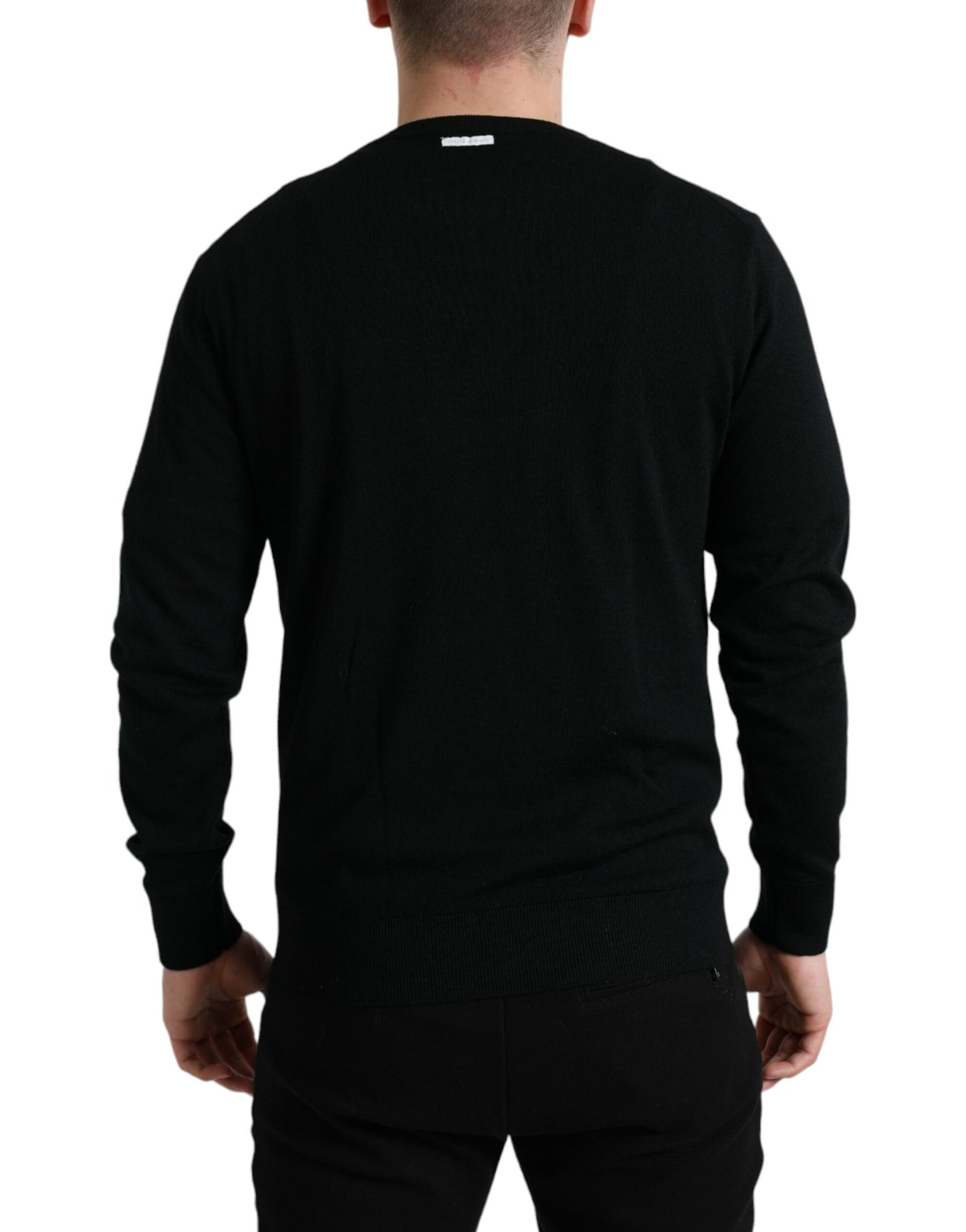 - Stunning Black Wool Sweater