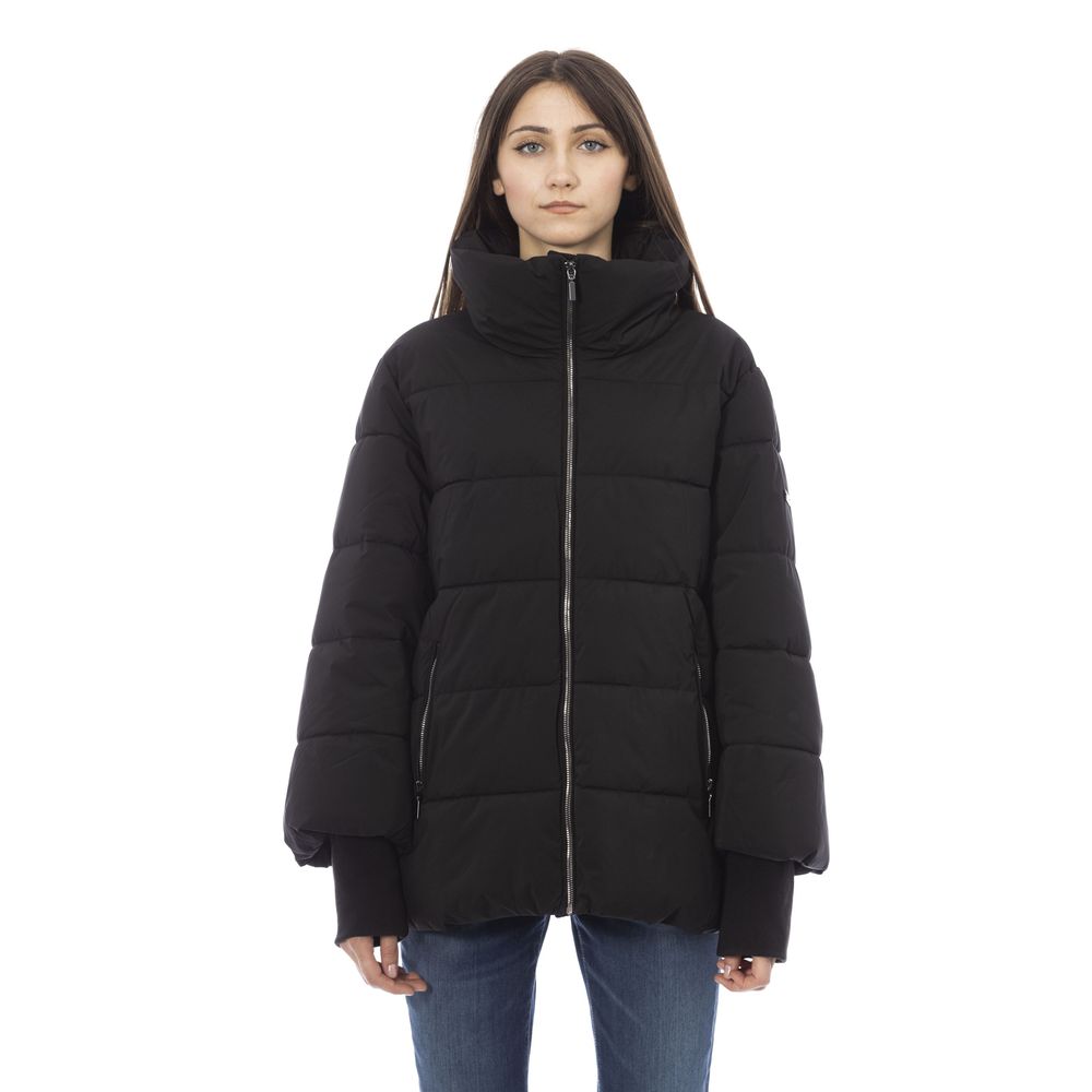 - Black Polyamide Women Jacket