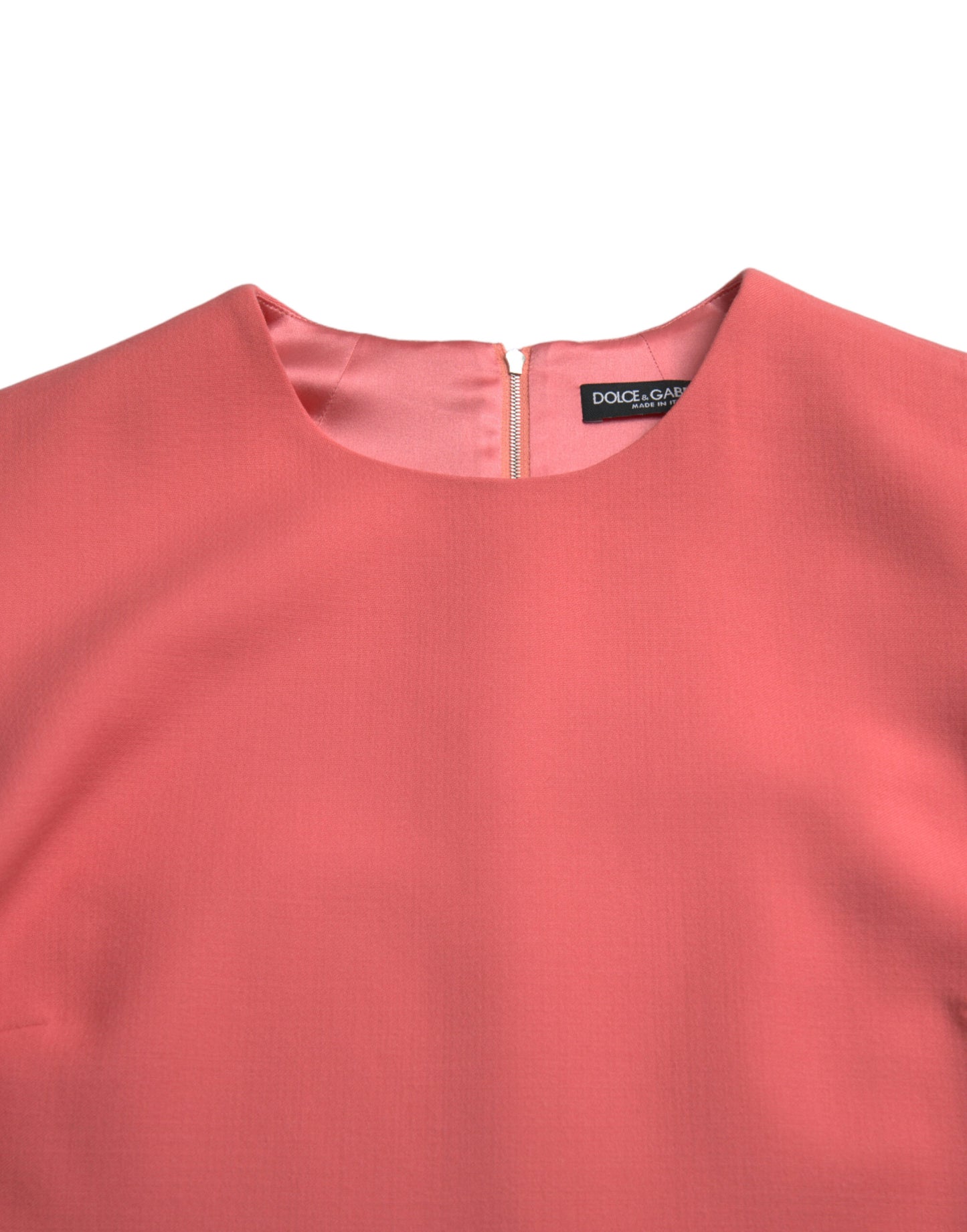 - Chic Pink Sleeveless Shift Mini Dress