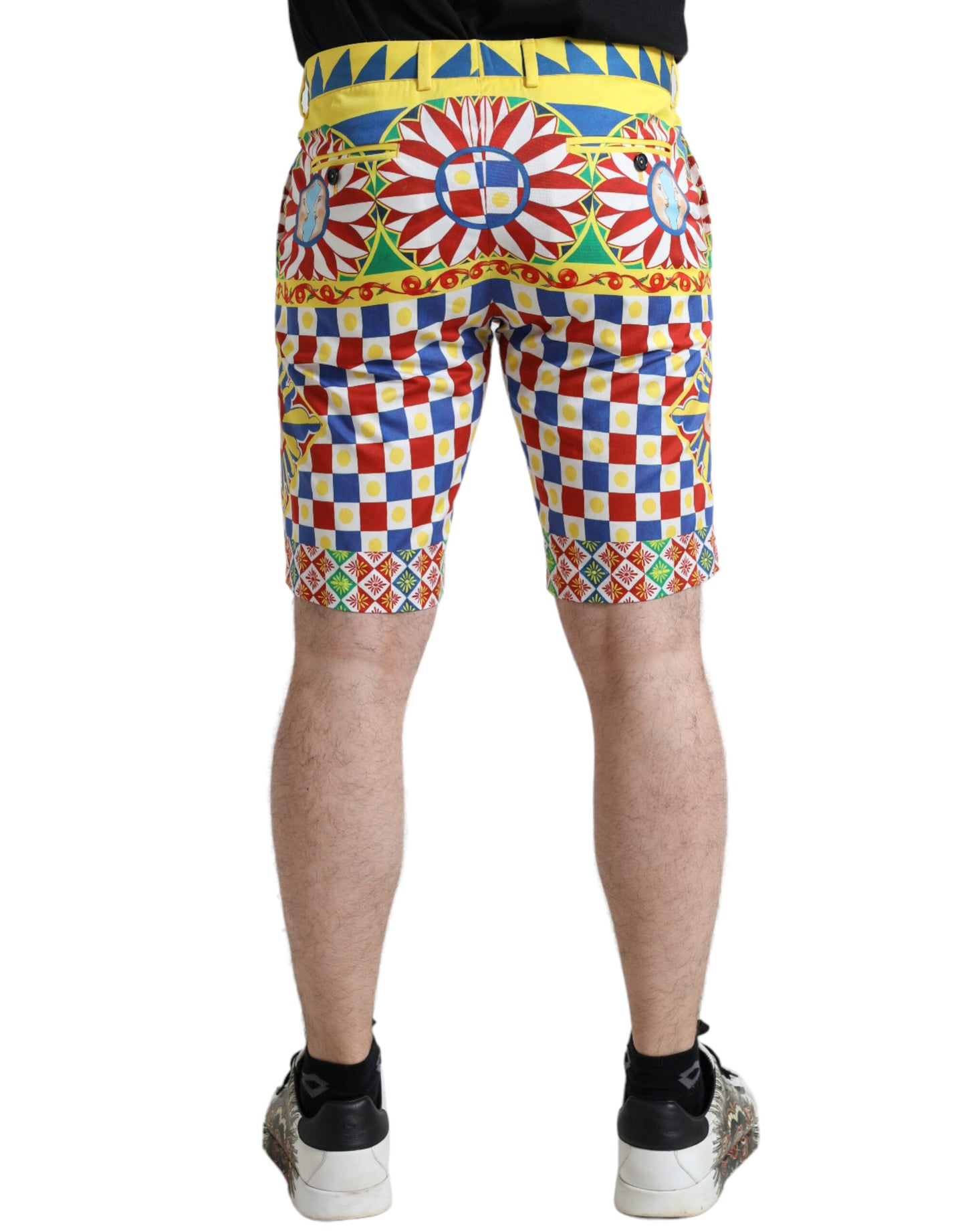 - Multicolor Print Bermuda Shorts