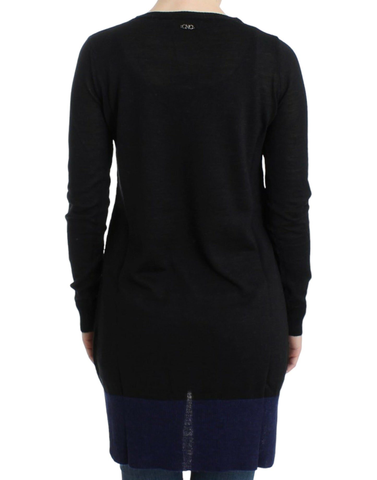 - Elegant V-Neck Lightweight Sweater