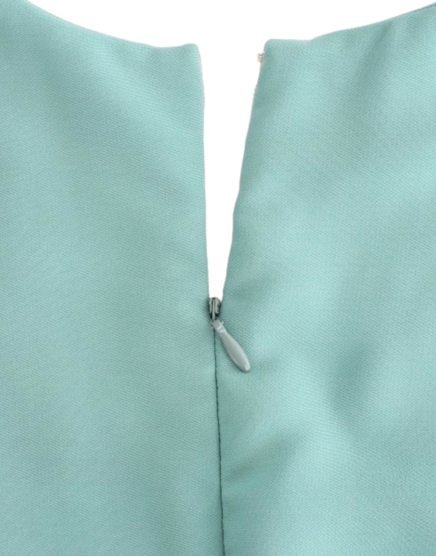 - Elegant Green V-Neck Midi Dress