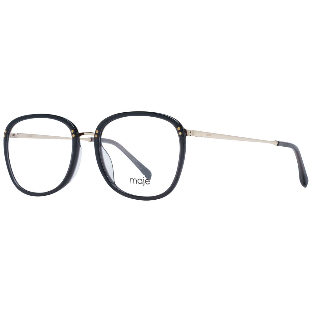 Maje Women’s Optical Frames – Black Trapezium, 52mm