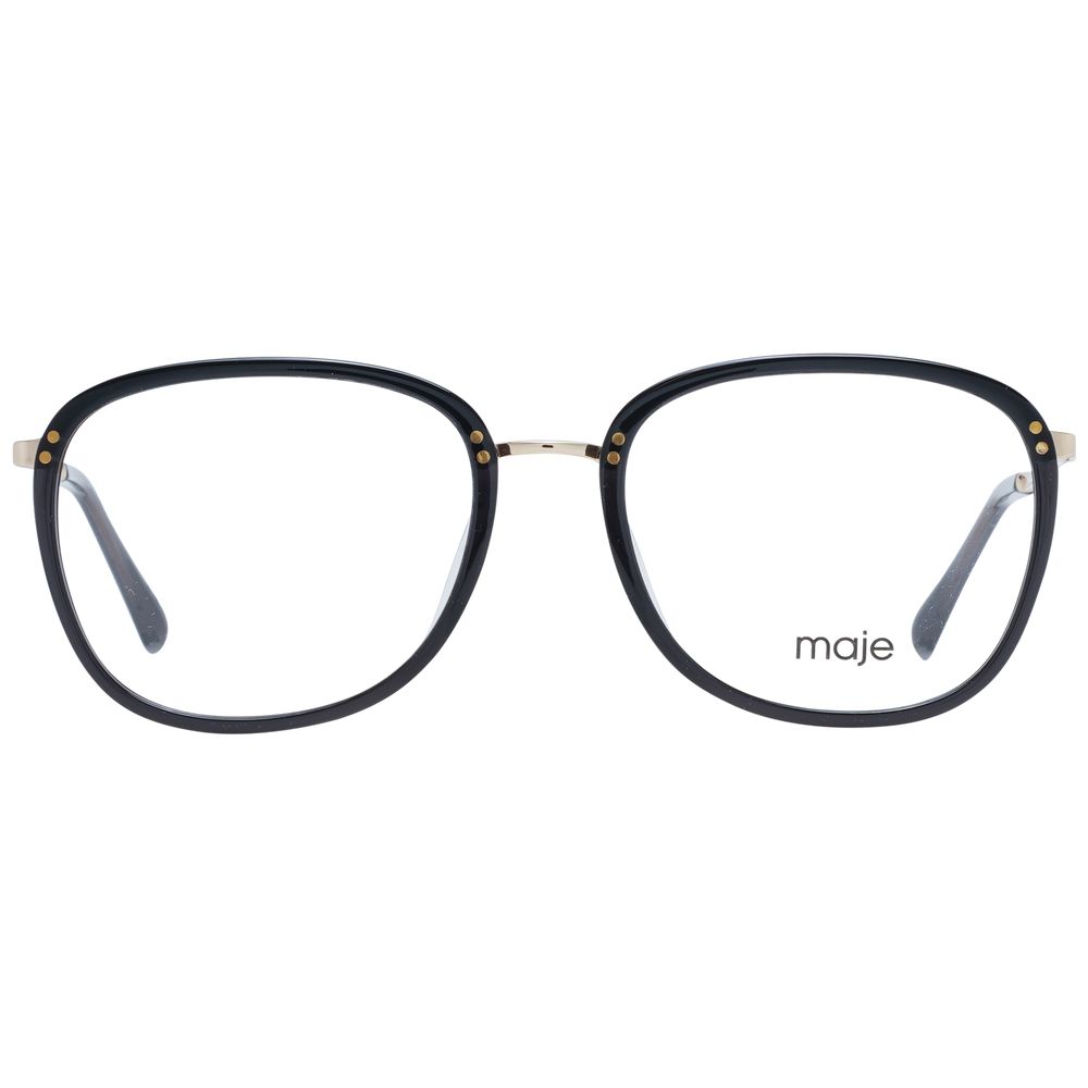 Maje Women’s Optical Frames – Black Trapezium, 52mm