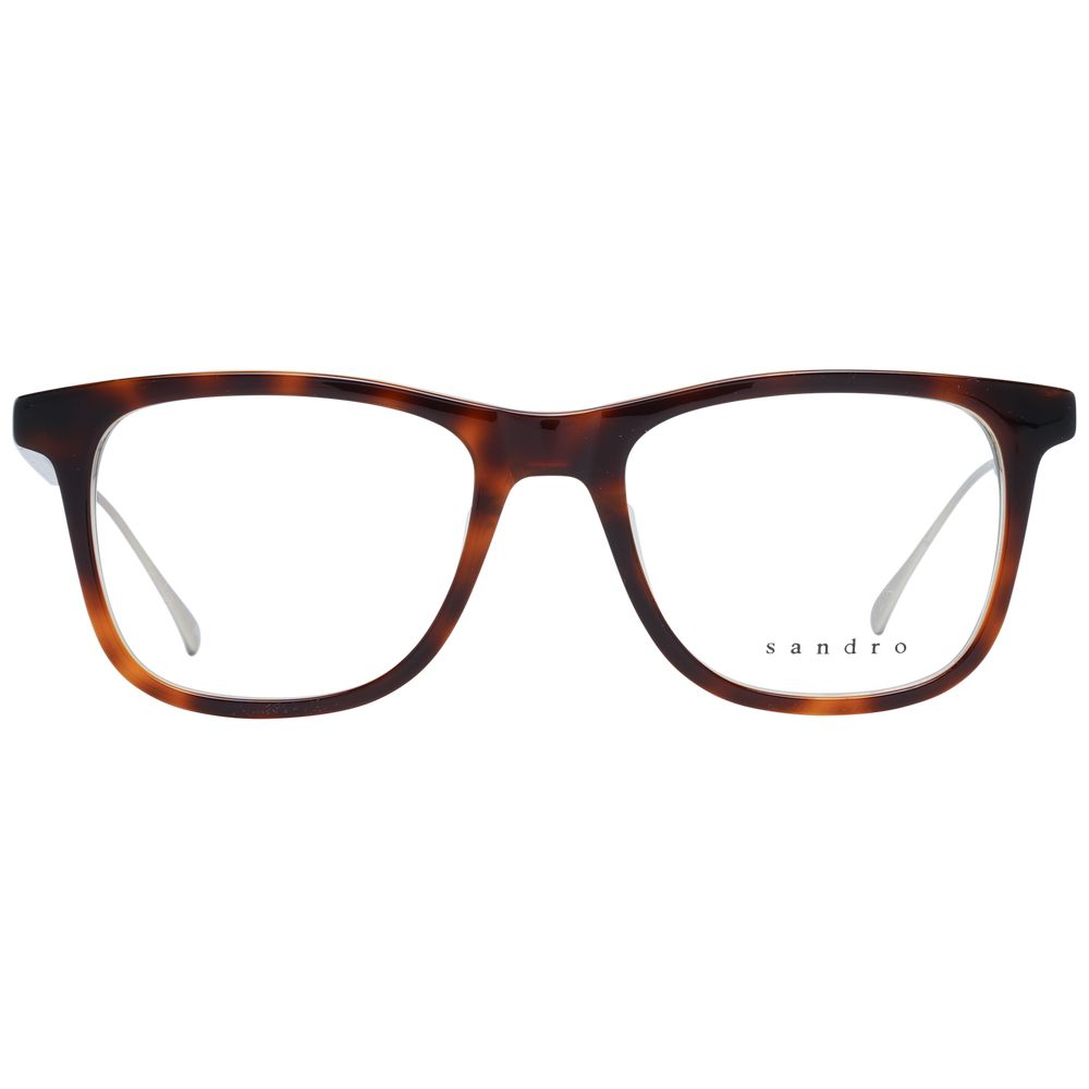 Sandro Brown Men’s Optical Frames – Trapezium Full-Rim