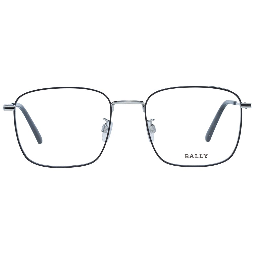 Bally Black Men's Optical Frames – Stylish Rectangle Design