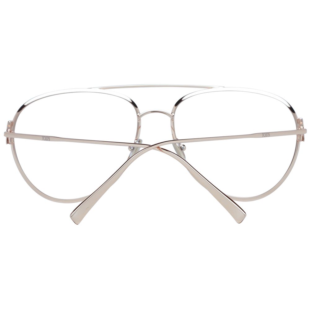 Tod's Women’s Optical Glasses – Gold Aviator Frame