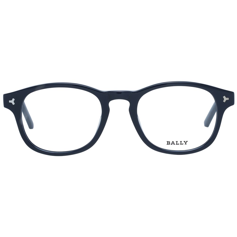 Bally Blue Men’s Optical Frames – Square Full-Rim Design