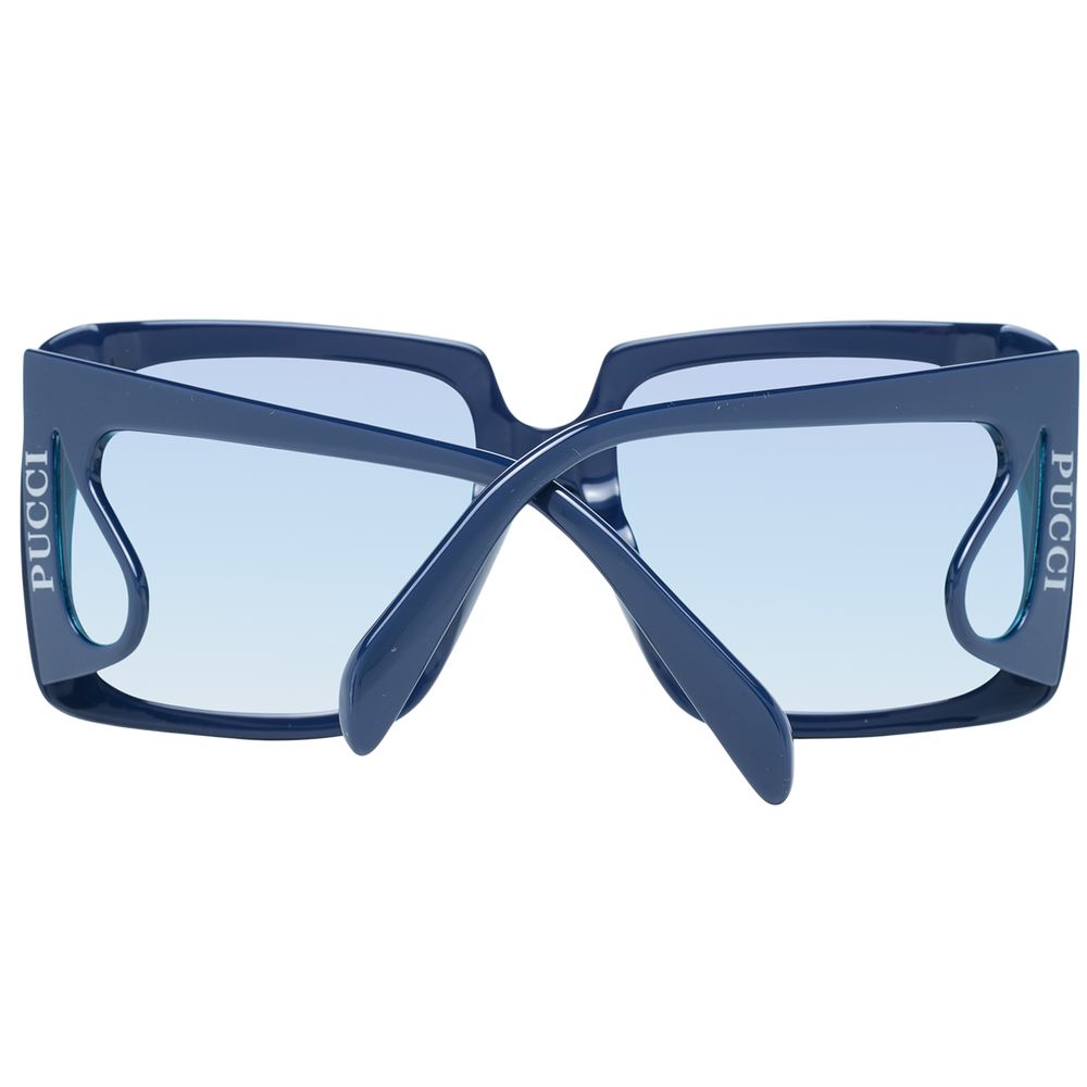 Emilio Pucci Women’s Sunglasses - Chic Blue Square Frame