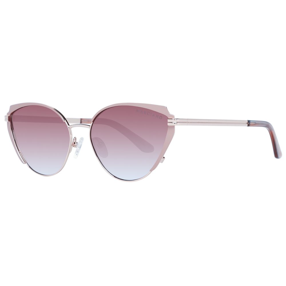 Marciano by Guess Women’s Sunglasses – Rose Gold Cat Eye with Multicolour Gradient Lenses, 58mm