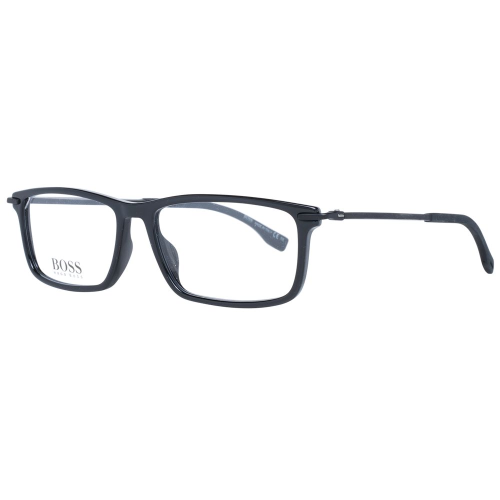 Hugo Boss Black Men’s Optical Glasses – Rectangle Full-Rim Frame, 55mm