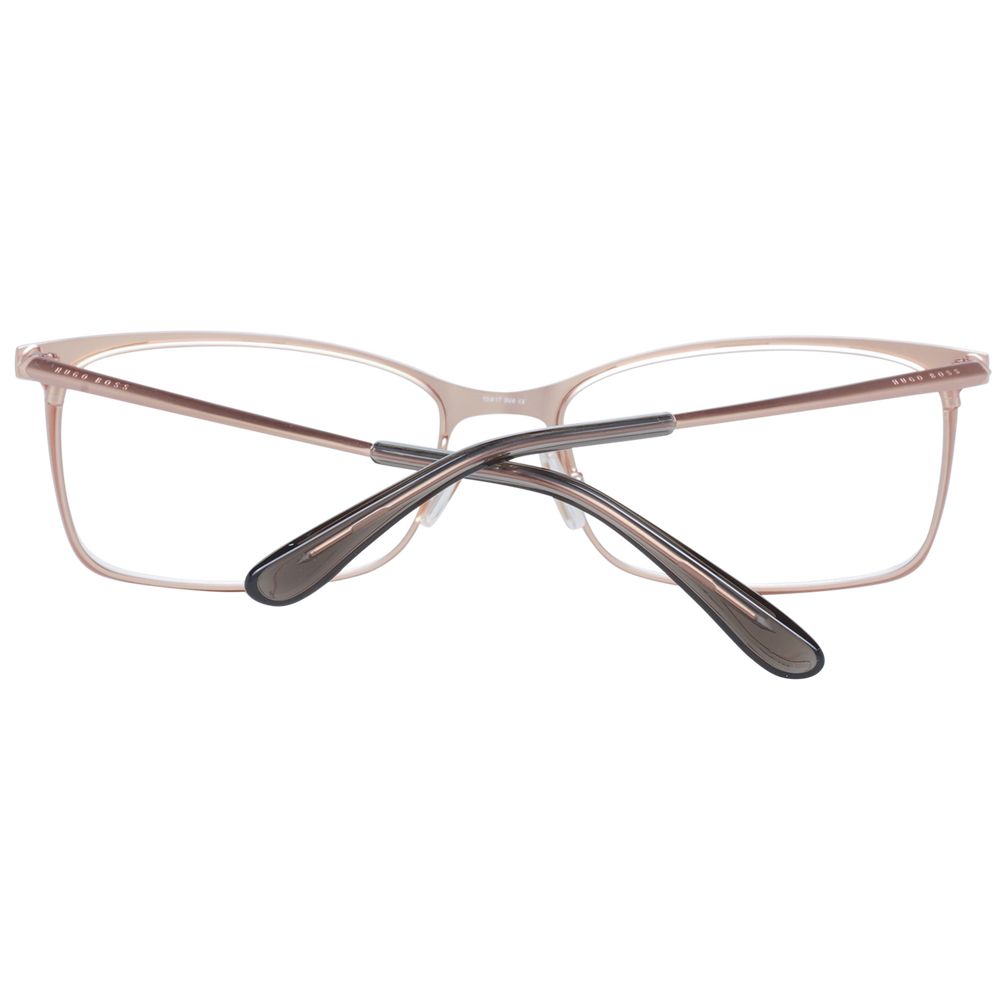 Hugo Boss Women’s Optical Glasses – Brown Rectangle Frame, 55mm