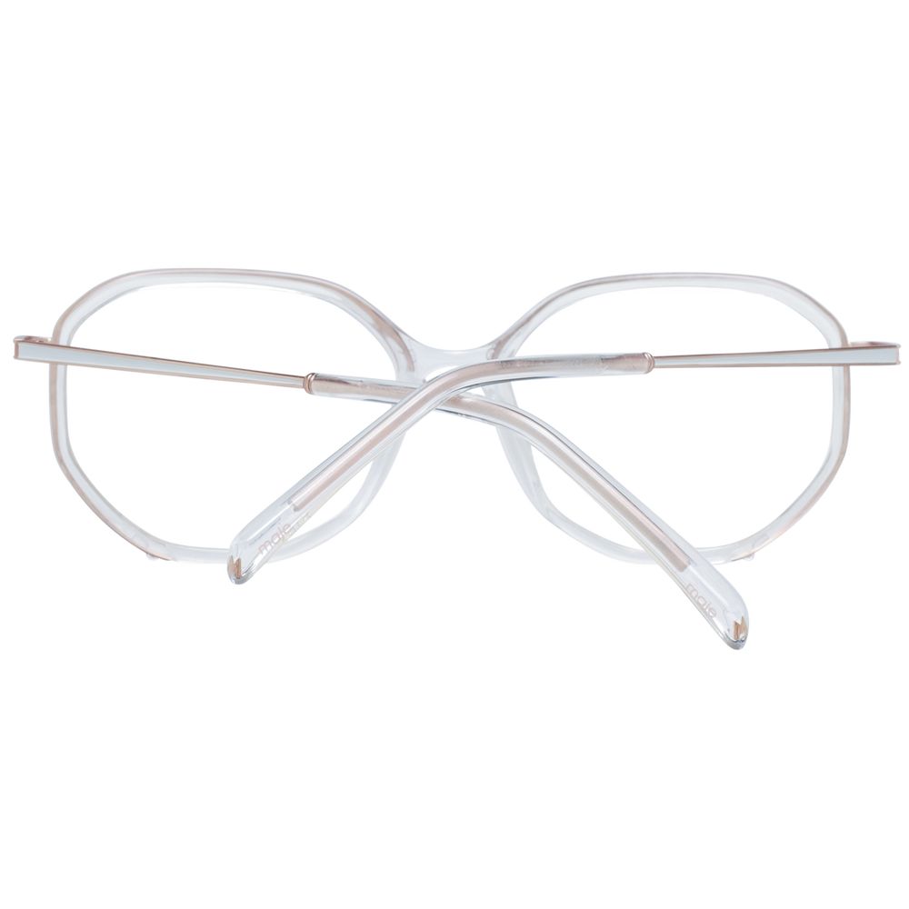 Maje Women’s Transparent Optical Glasses – Round Frame, 51mm