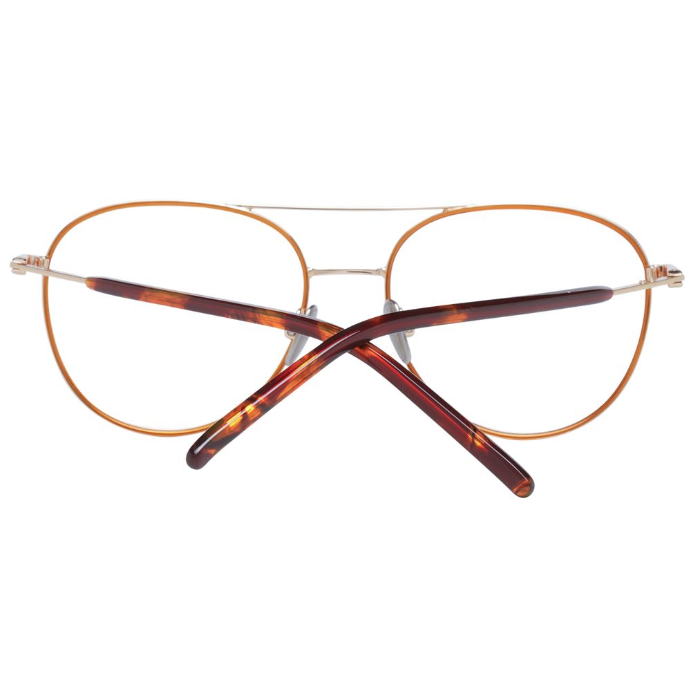 Scotch & Soda Gold Men's Optical Frames – Aviator Full-Rim, 54mm