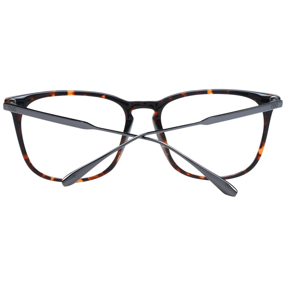 Sandro Brown Men’s Optical Frames – Trapezium Full-Rim Design