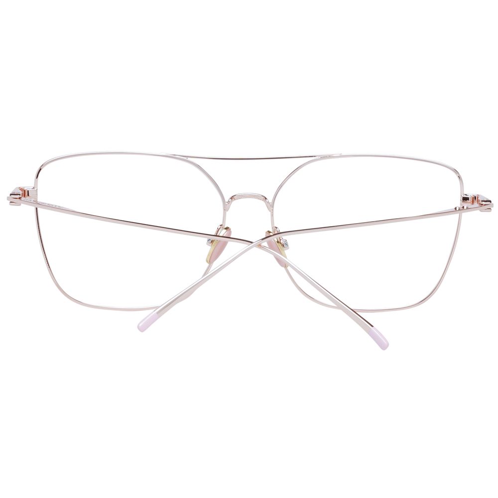 Scotch & Soda Women’s Optical Glasses – Gold Square Frame, 55mm