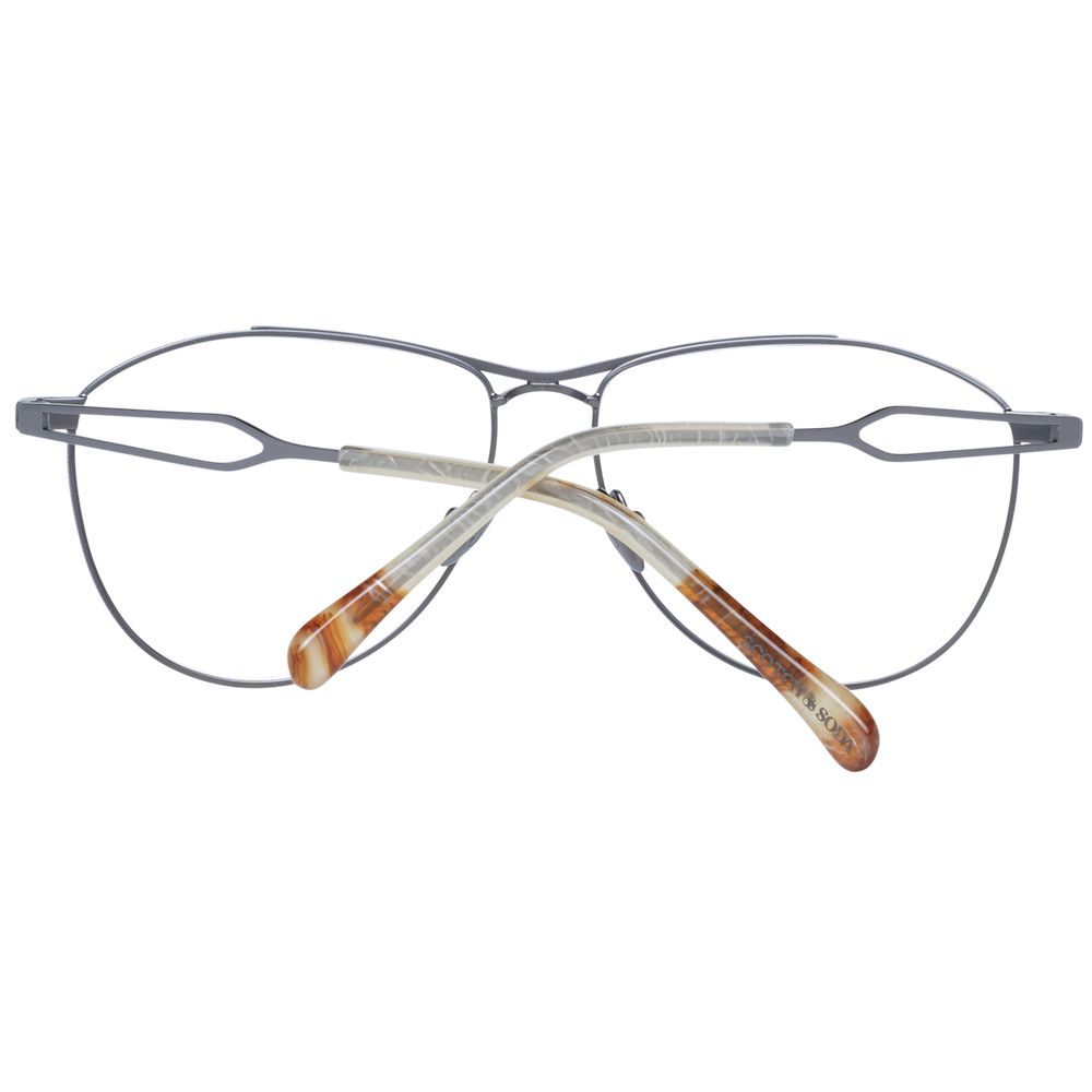 Scotch & Soda Men's Optical Frames – Gunmetal Aviator Style