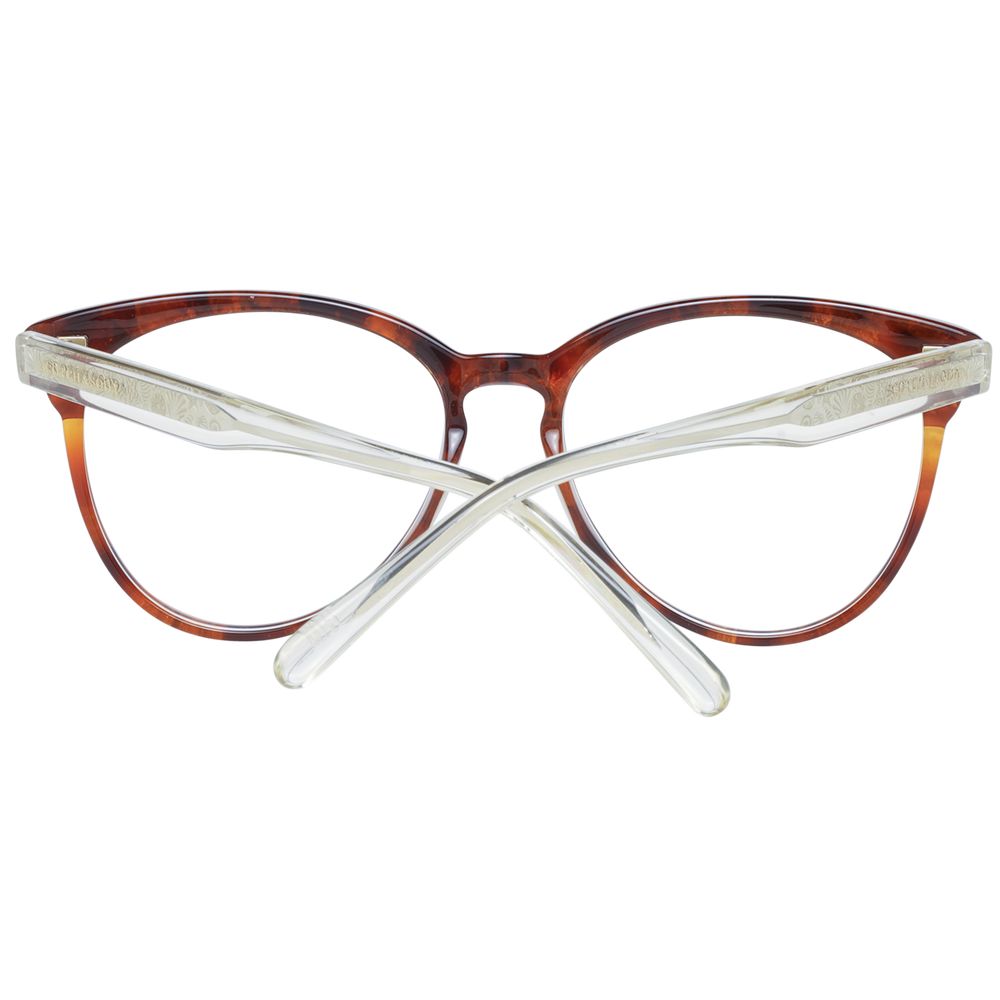Scotch & Soda Women’s Optical Glasses – Brown Round Frame, 55mm
