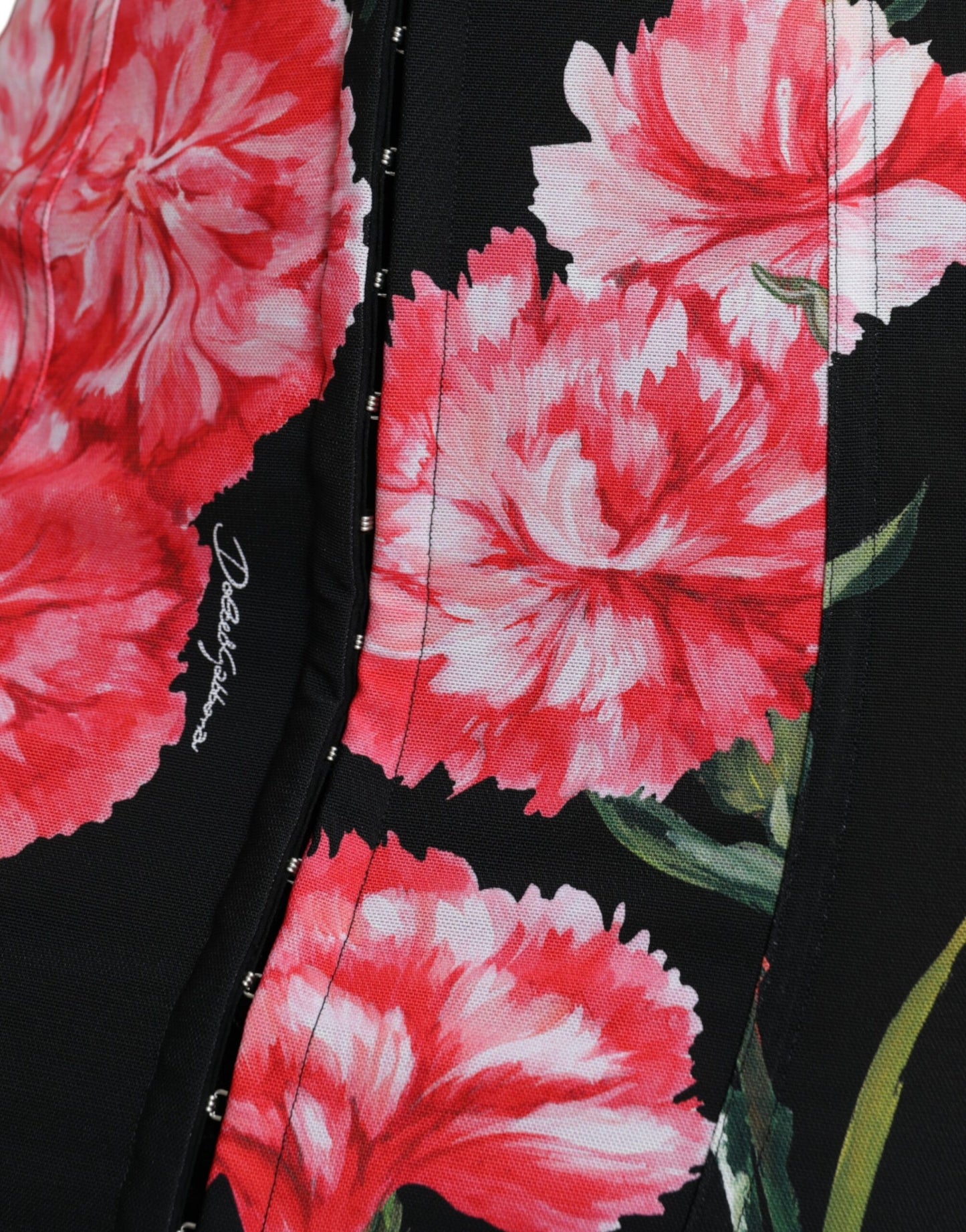 - Floral High Waist Pencil Skirt