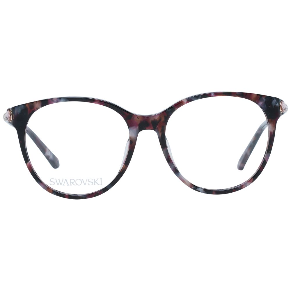 Swarovski Women's Optical Glasses – Brown Round Frame, 53mm