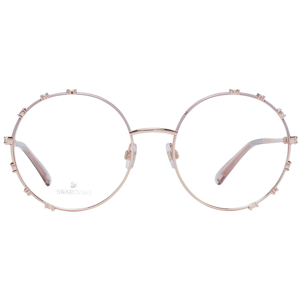 Swarovski Women’s Optical Glasses – Rose Round Frame, 57mm