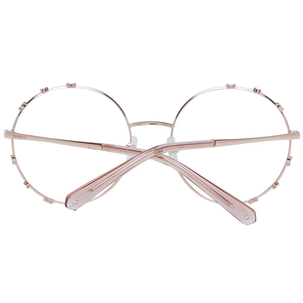 Swarovski Women’s Optical Glasses – Rose Round Frame, 57mm