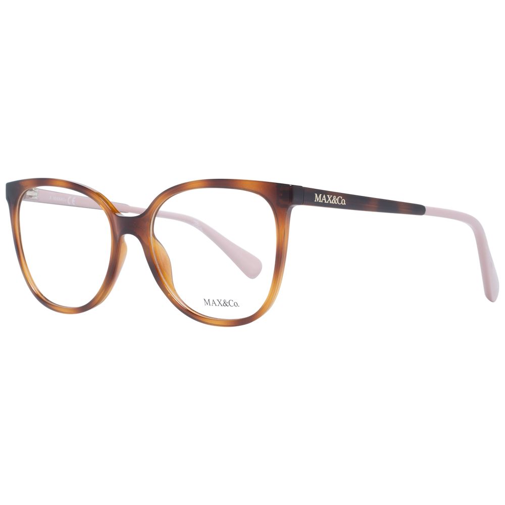Max & Co Women’s Optical Glasses – Brown Square Frame, 54mm