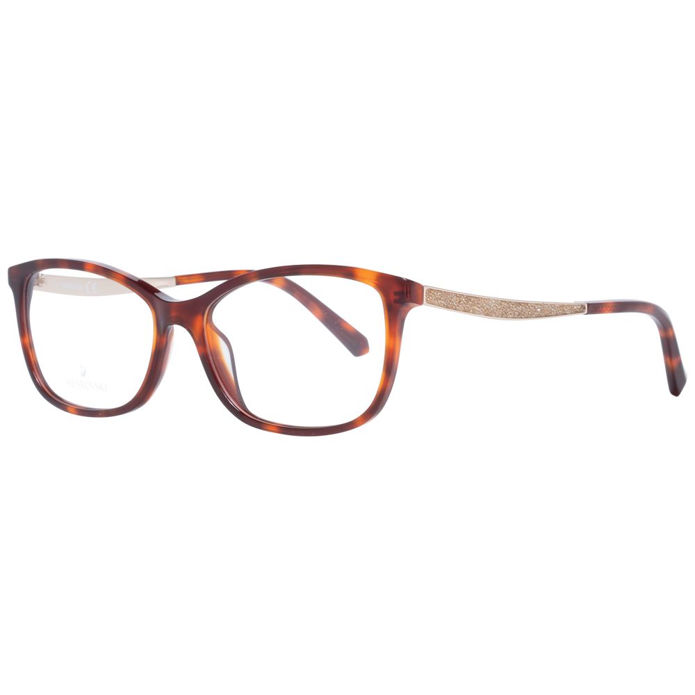 Swarovski Women’s Optical Frames – Brown Rectangle Frame, 54mm