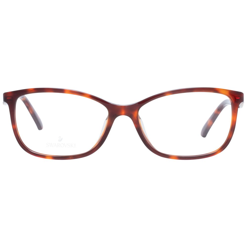 Swarovski Women’s Optical Frames – Brown Rectangle Frame, 54mm