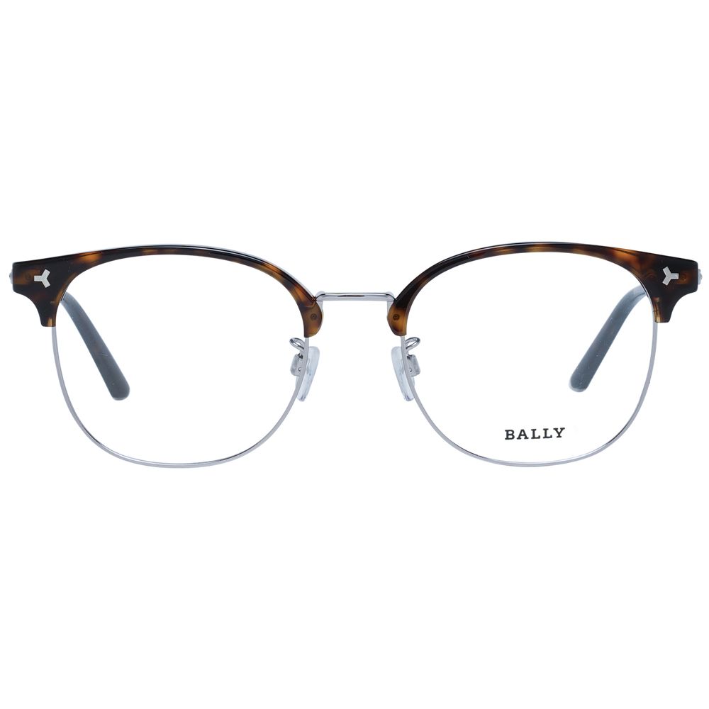 Bally Men's Optical Glasses – Brown Round Full-Rim Frame, 54mm