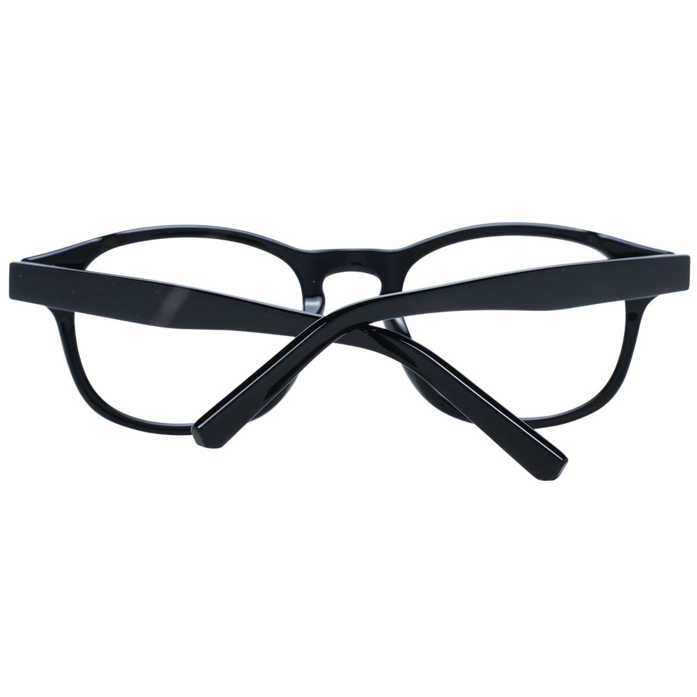 Bally Men’s Optical Frames – Black Square Full-Rim, 50mm