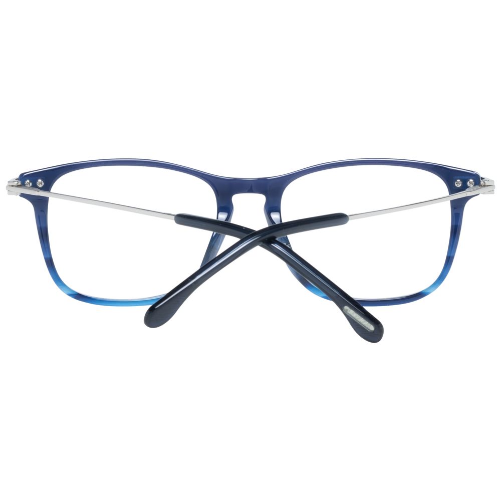 Lozza Blue Men’s Optical Frames – Square Full-Rim, 53mm