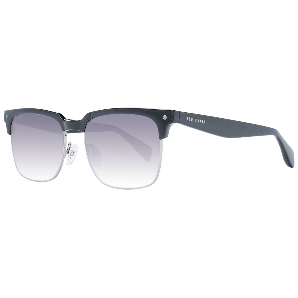 Ted Baker Men's Sunglasses – Black Browline Frame with Gradient Lenses, 54mm
