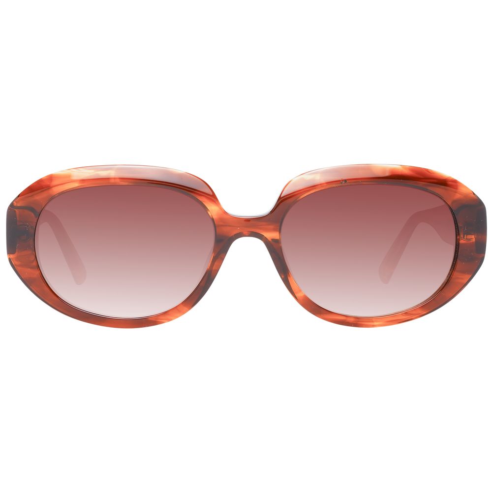 Ted Baker Women’s Multicolor Oval Sunglasses with Brown Gradient Lenses, 54mm
