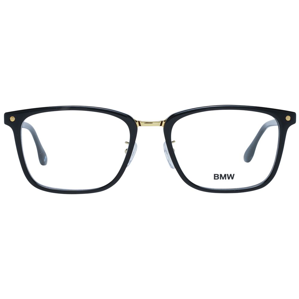 BMW Black Men’s Optical Glasses – Rectangle Frame, 55mm