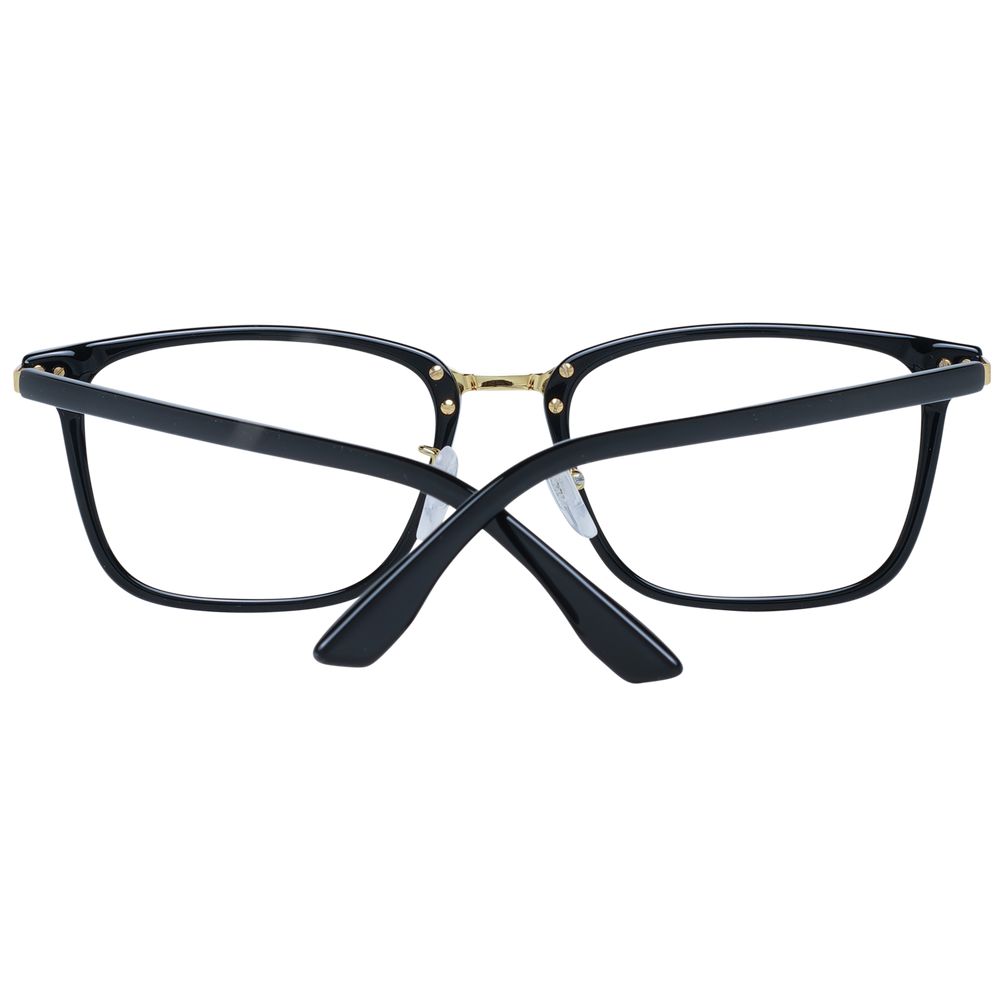 BMW Black Men’s Optical Glasses – Rectangle Frame, 55mm