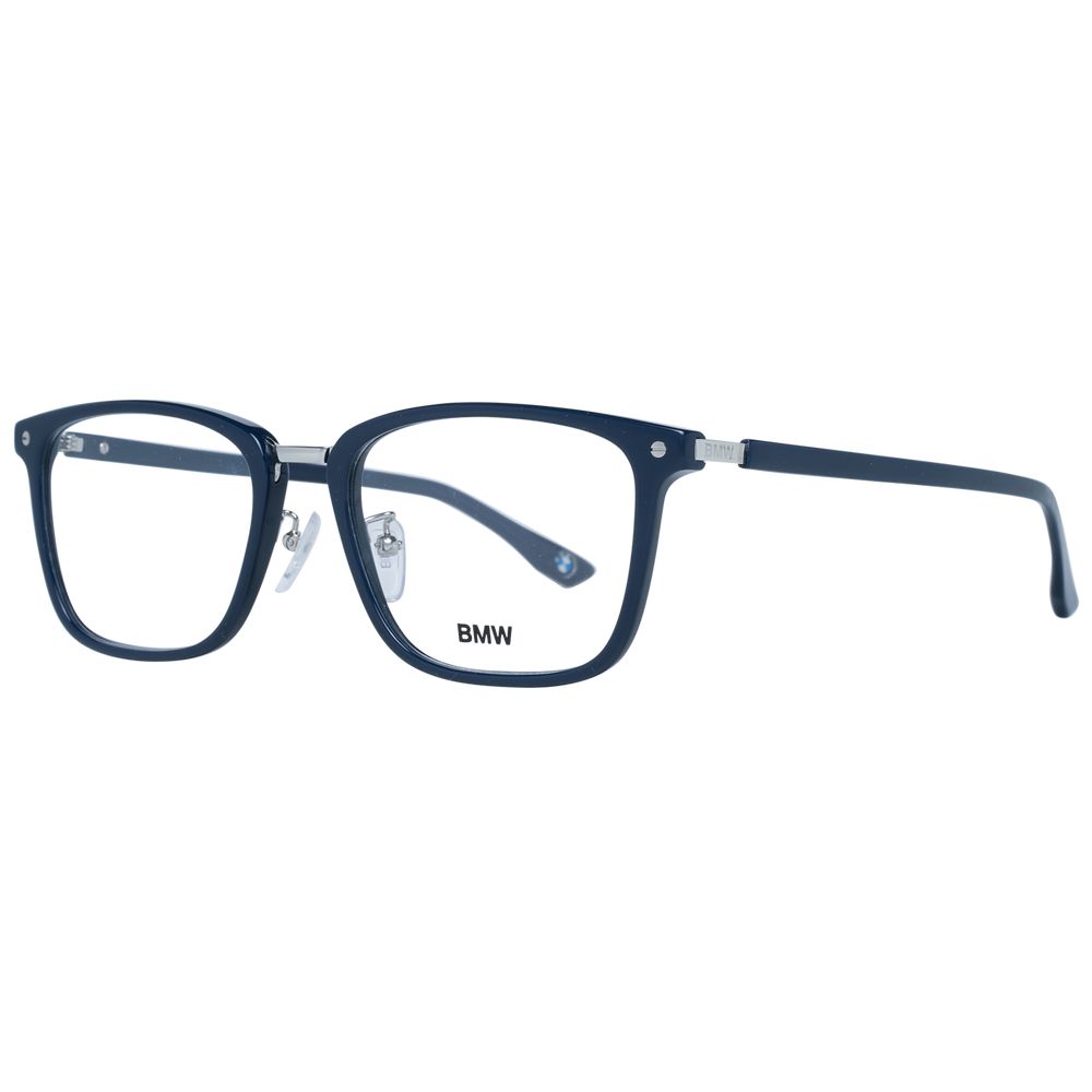 BMW Blue Men’s Optical Frames – Rectangle Full-Rim, 55mm