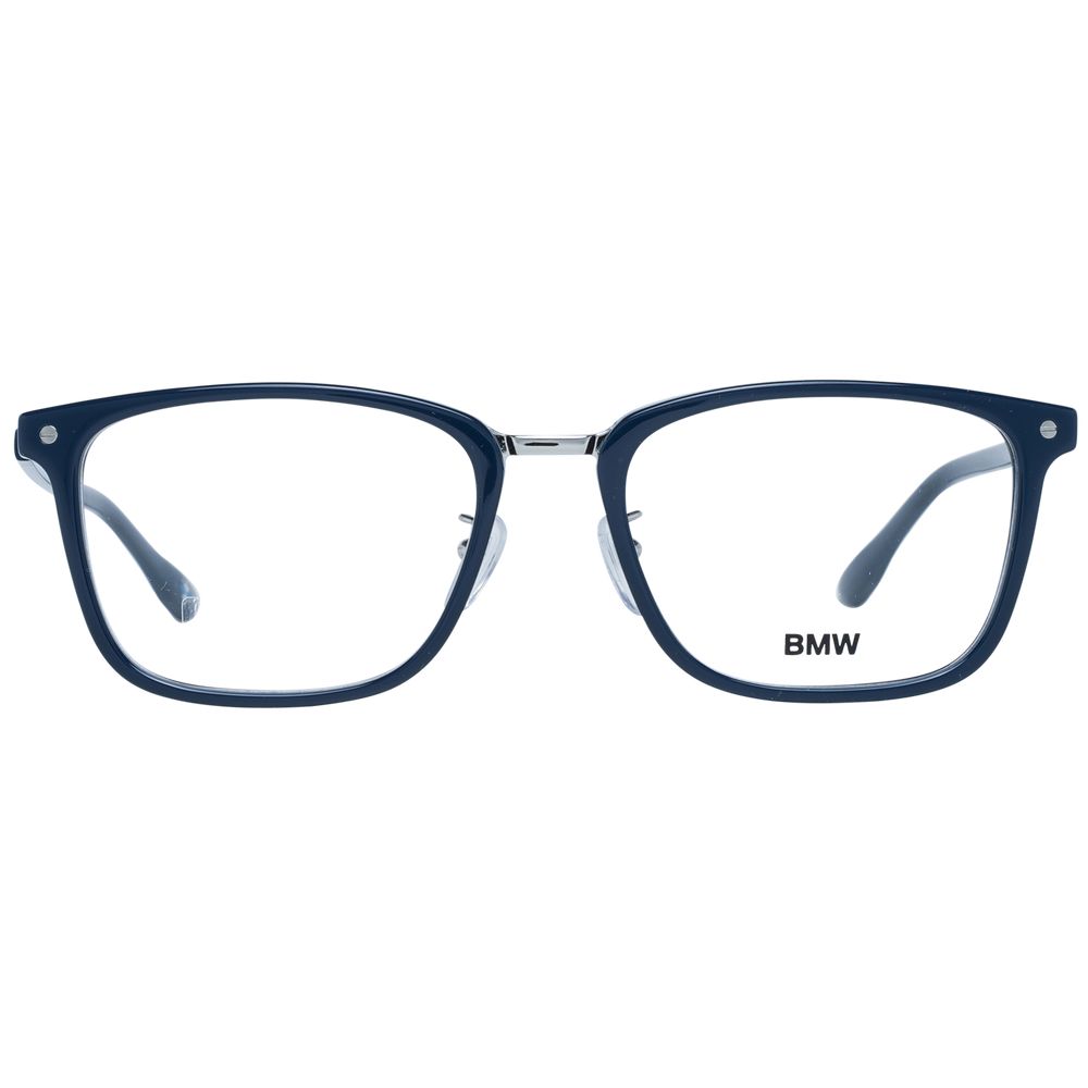 BMW Blue Men’s Optical Frames – Rectangle Full-Rim, 55mm