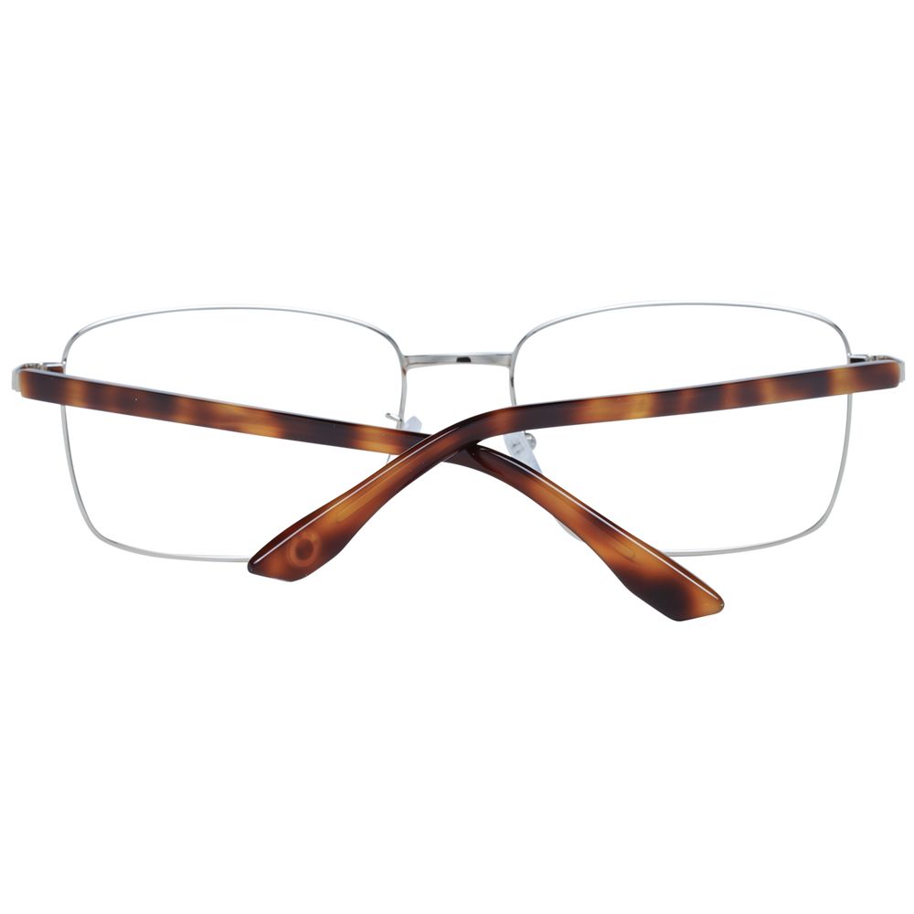 BMW Men's Gold Optical Frames – Rectangle Design, 56mm